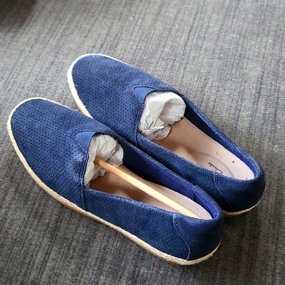 NWT Clark's women slip on casual shoes